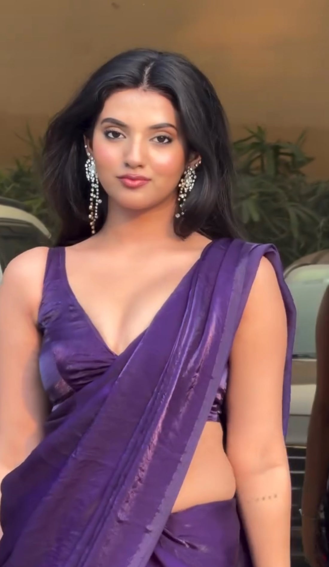 Silver Purple Saffira Fandi