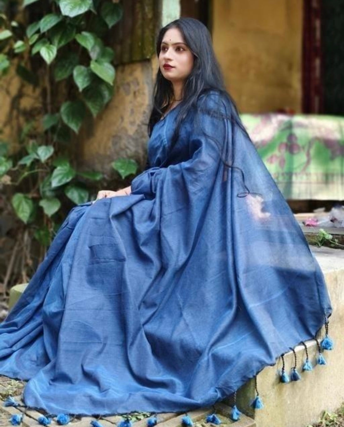 Khadi Cotton One-Minute Saree