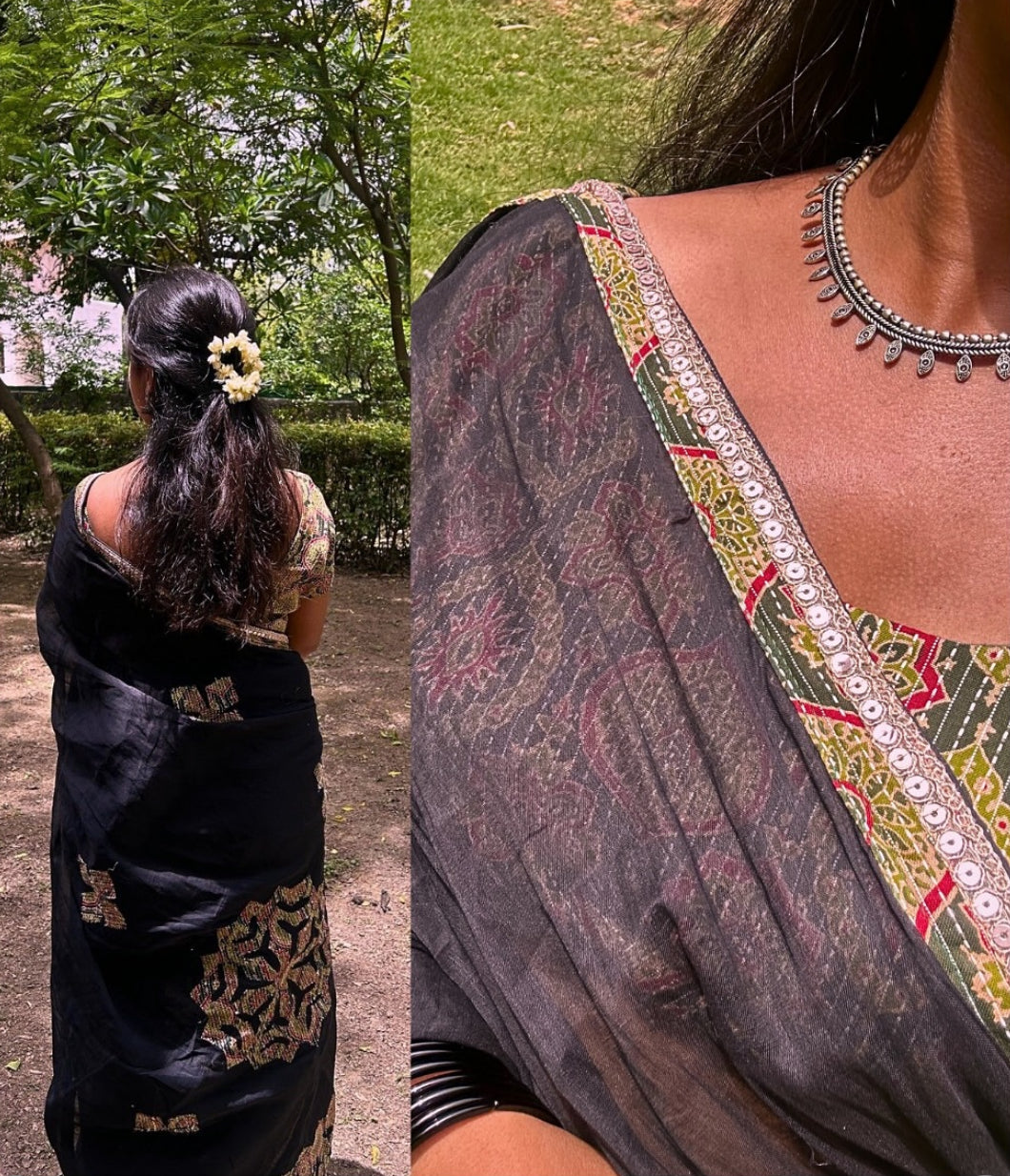 Beautiful Patch work SAREE